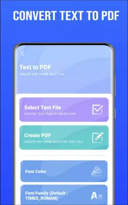 Dev PDF Convert android App screenshot 0